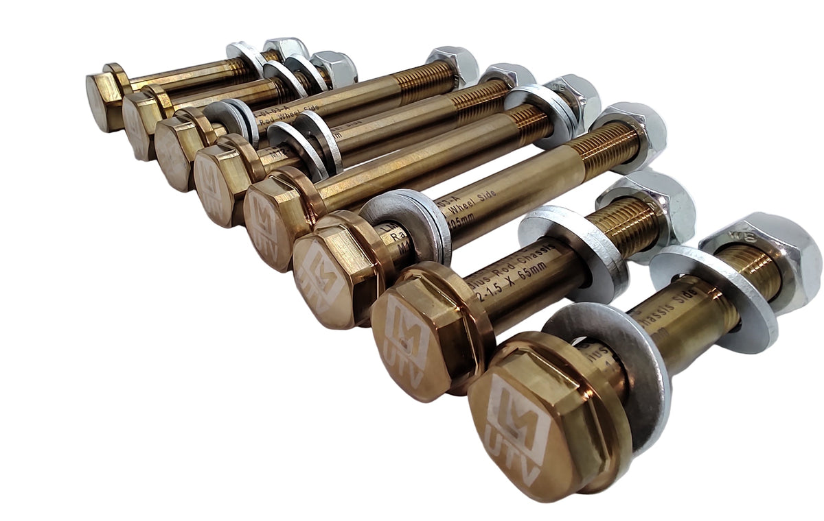 Polaris RZR TurboS High Strength Rear Radius Rod Bolt Kit