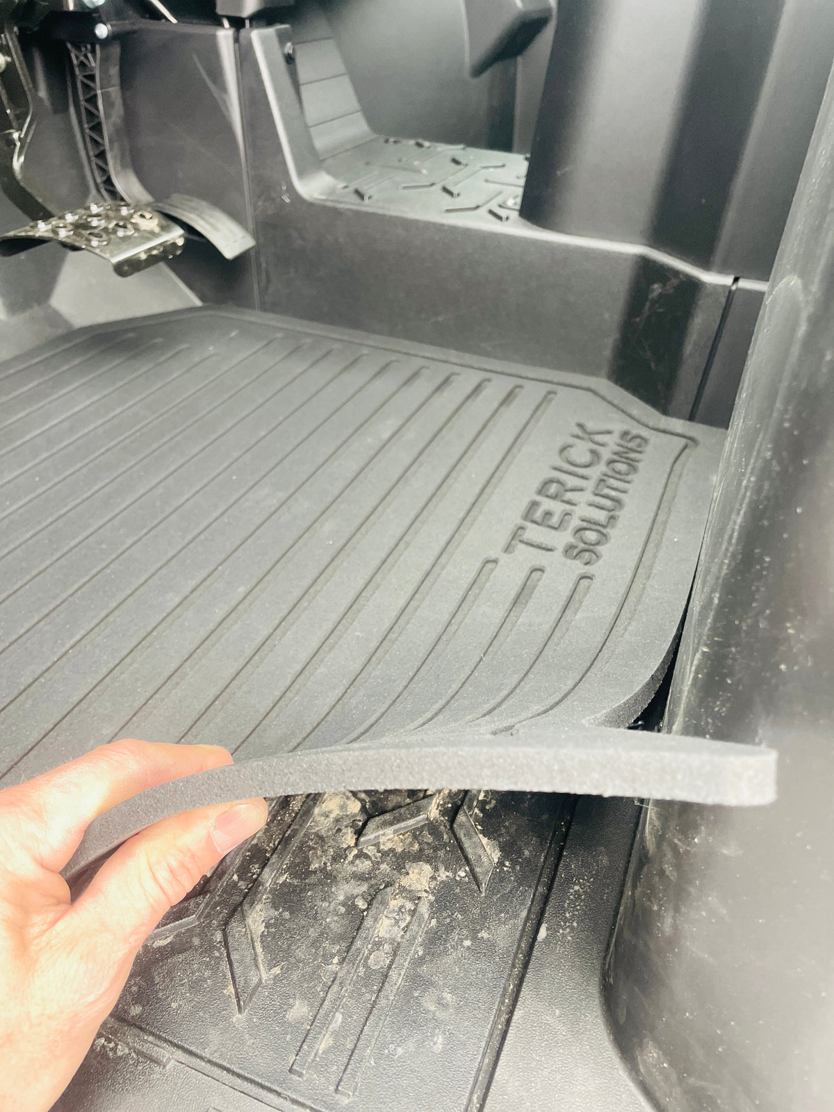 Kawasaki Ridge 2 Door Rubber Floor Mats (All Models)