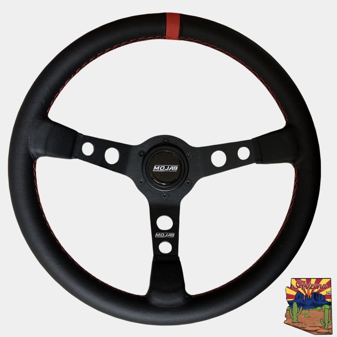 13.5'' MOJAB Deep Dish Steering Wheel Leather or Suede