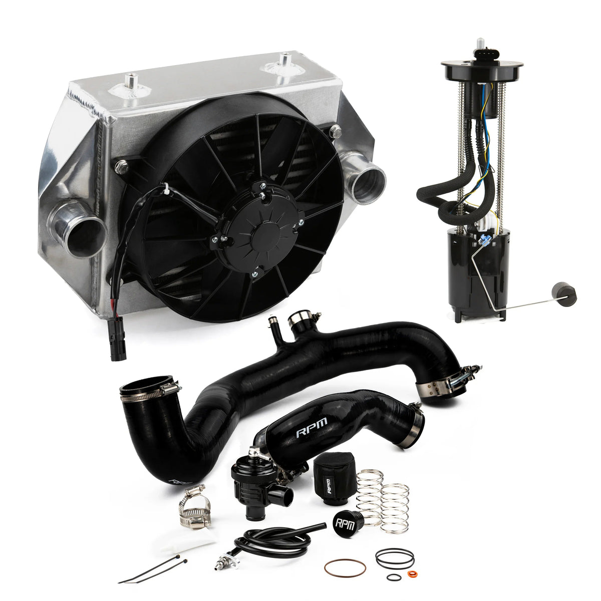 RPM 2017-2019 Can-Am X3 120HP to 170+HP Upgrade kit X3 Big Core Intercooler, Fuel Pump & Silicone