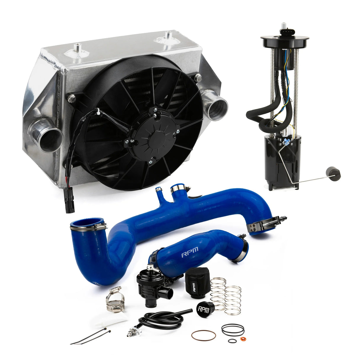 RPM 2017-2019 Can-Am X3 120HP to 170+HP Upgrade kit X3 Big Core Intercooler, Fuel Pump & Silicone