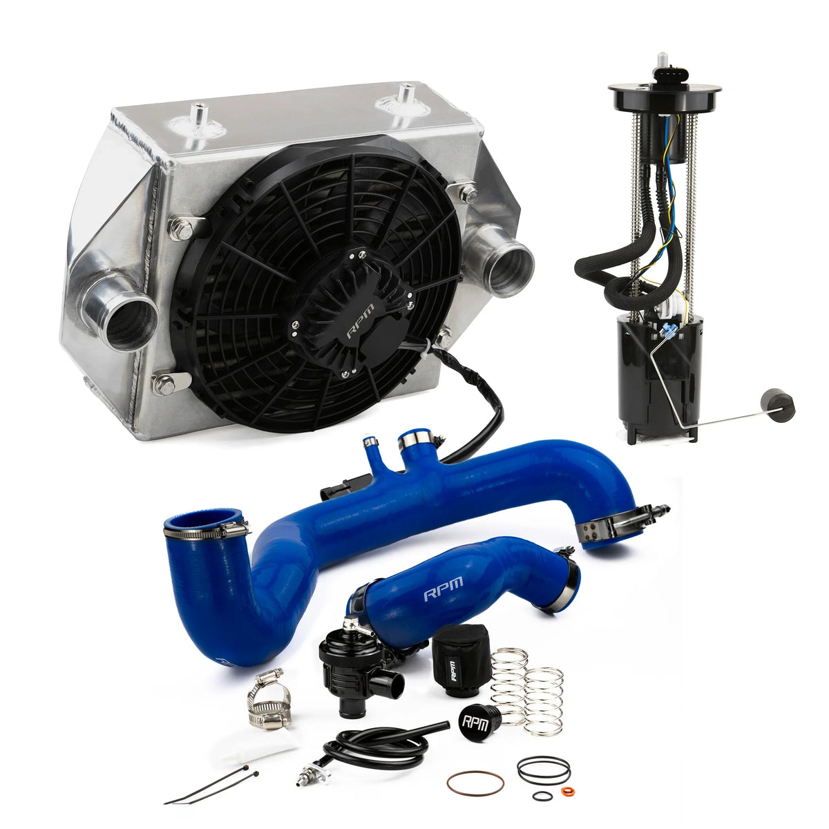 RPM 2017-2019 Can-Am X3 120HP to 170+HP Upgrade kit X3 Big Core Intercooler, Fuel Pump & Silicone