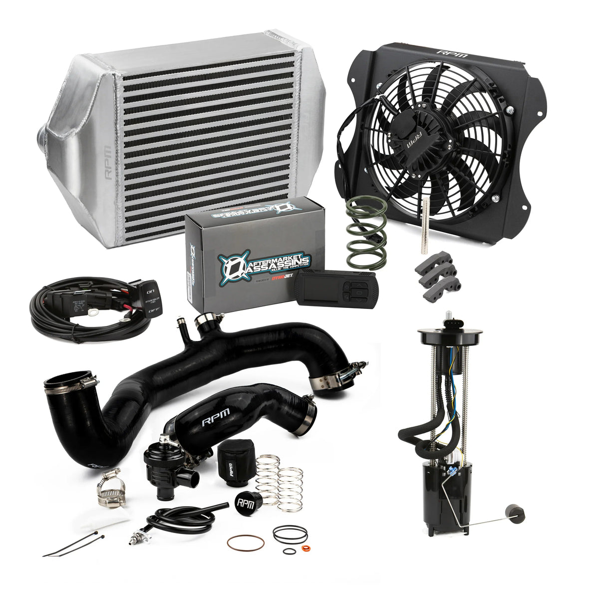 RPM 20-22 X3 120HP to 205HP COMPLETE Upgrade Kit X3 Big Core Intercooler Kit + TUNER