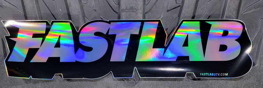 FastLab Holographic Large Decal - 21" x 5"