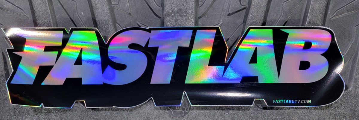 FastLab Holographic Large Decal - 21" x 5"