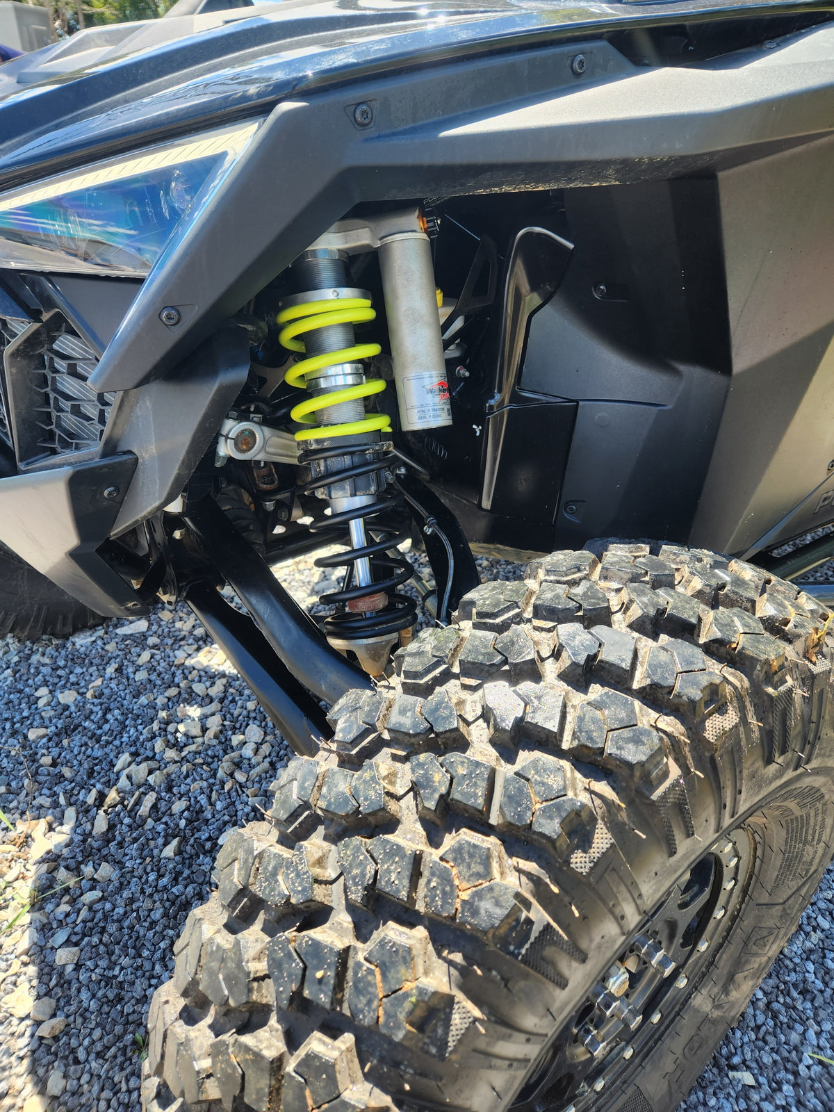 Polaris RZR Turbo R 4 Seater Tender Spring Kit (Walker Evans Shocks)