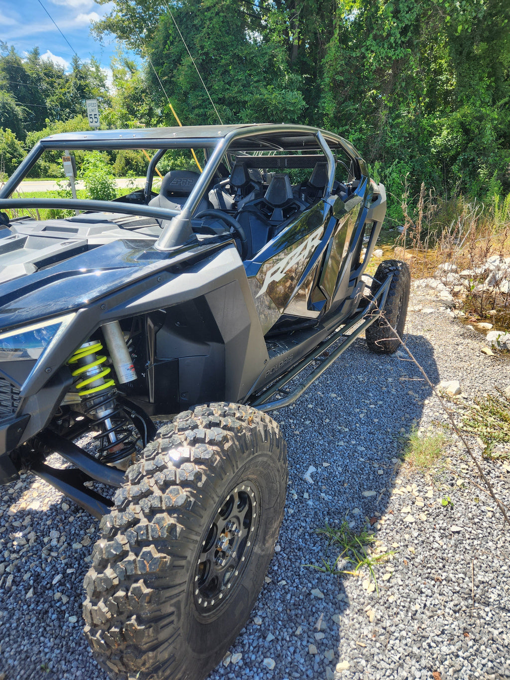 Polaris RZR Turbo R 4 Seater Tender Spring Kit (Walker Evans Shocks)