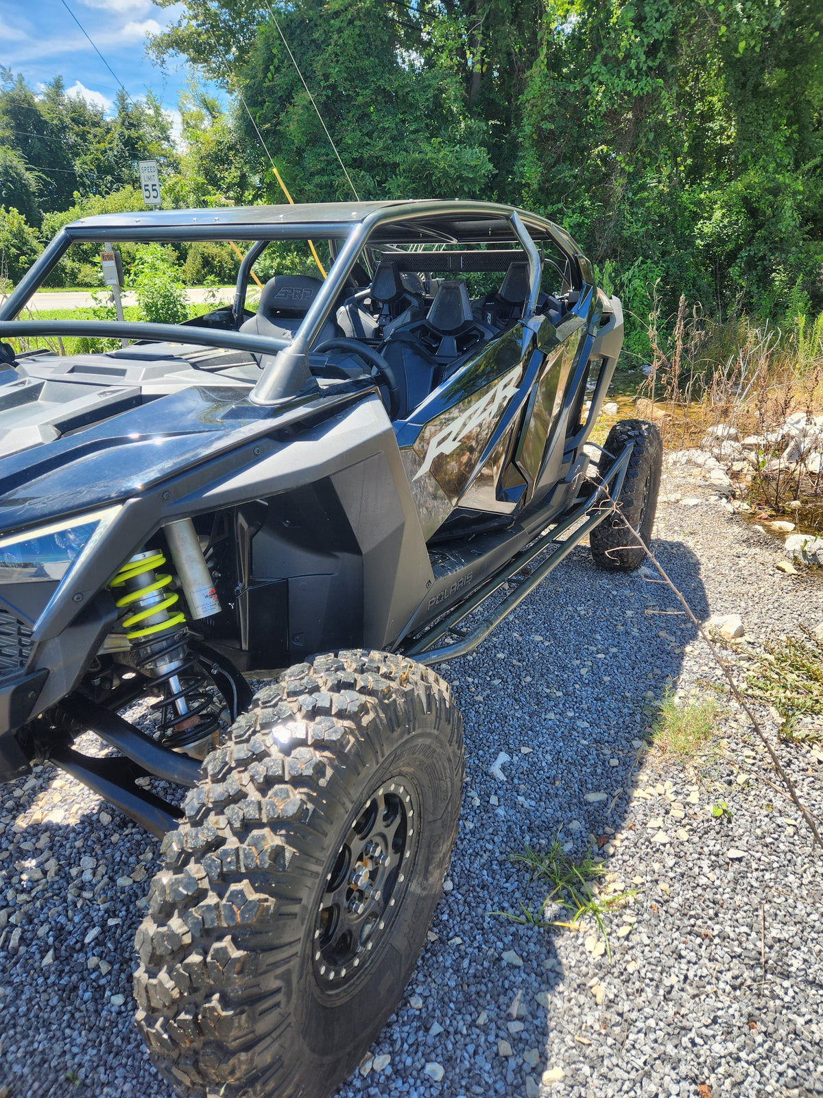 Polaris RZR Turbo R 4 Seater Tender Spring Kit (Walker Evans Shocks)