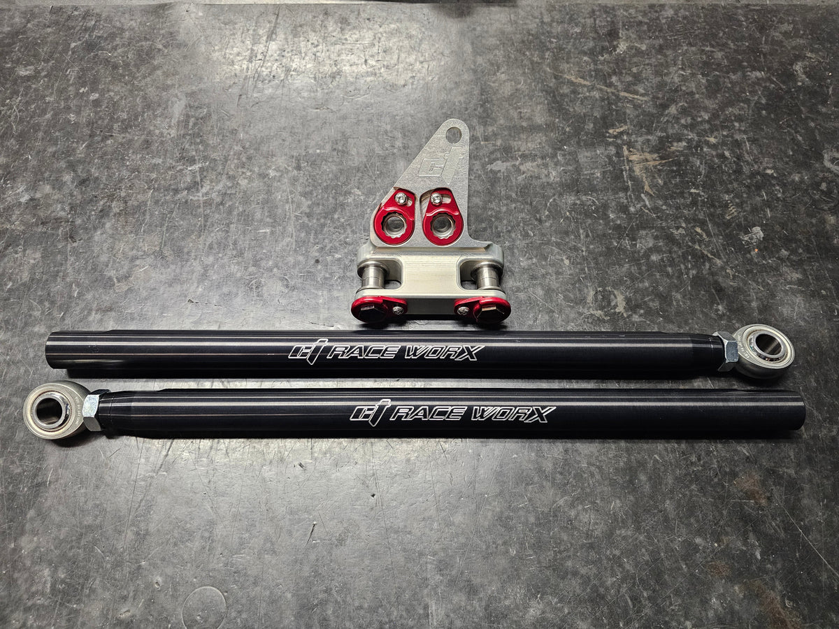 Maverick R Pro Tie Rods with Dampener Mount