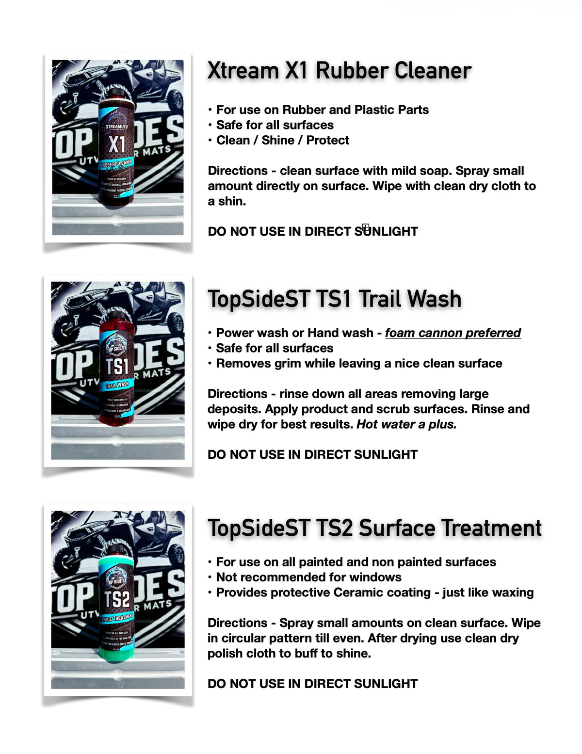 TopSideST TS2 Surface Treatment