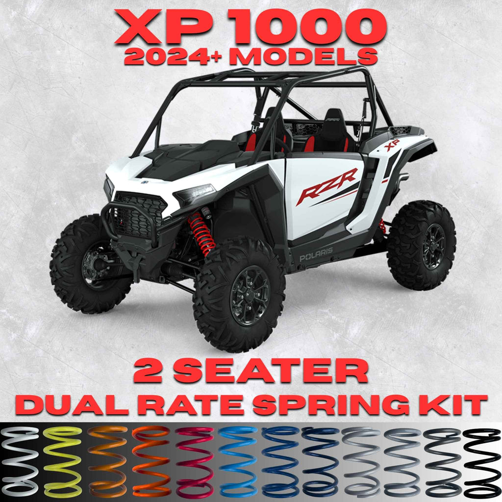 Polaris RZR XP 1000 2 Seater Dual Rate Spring Kit (2024+) (Universal Shock Fitment)