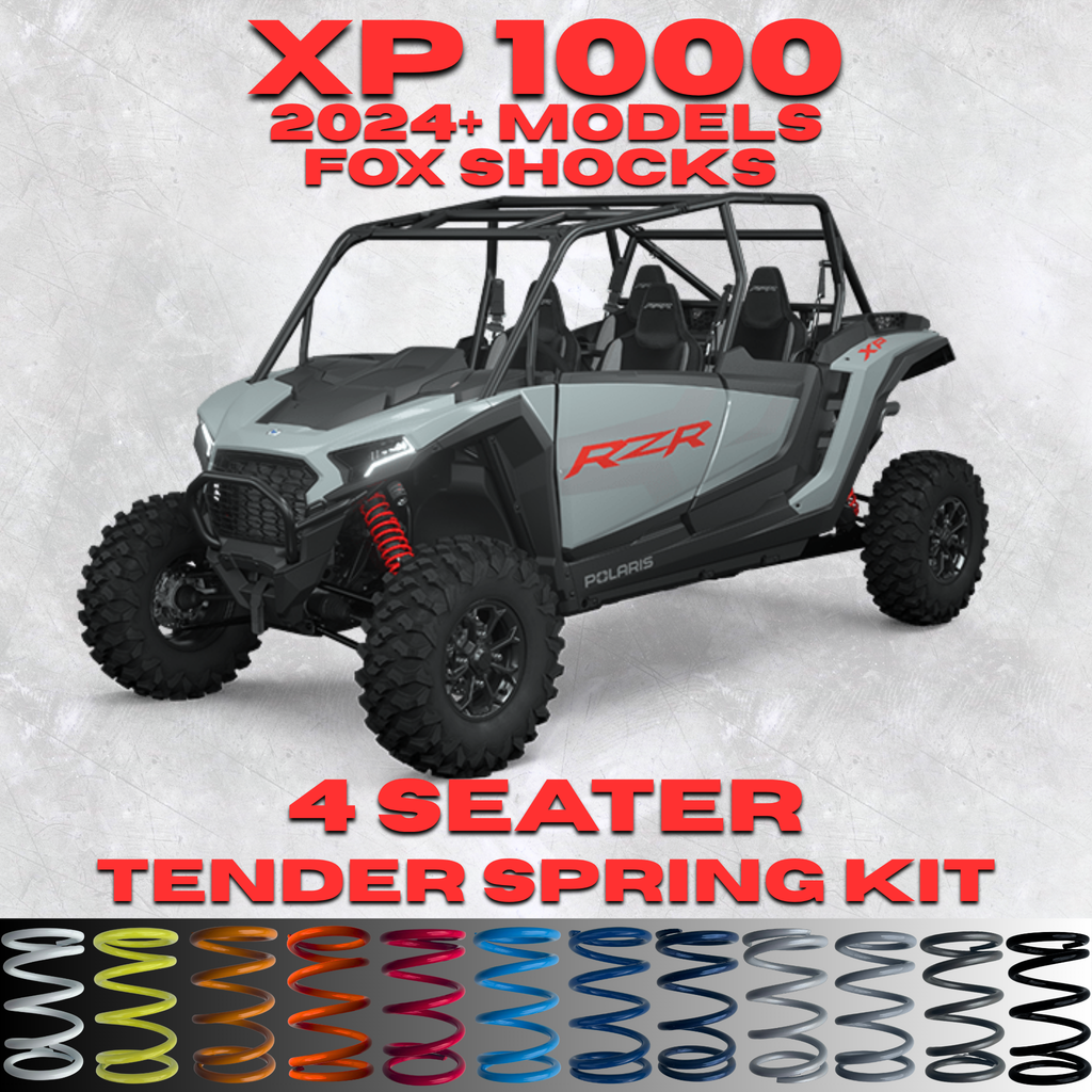 Polaris RZR XP 1000 4 Seater Tender Spring Kit (Fox Shocks) (2024+)