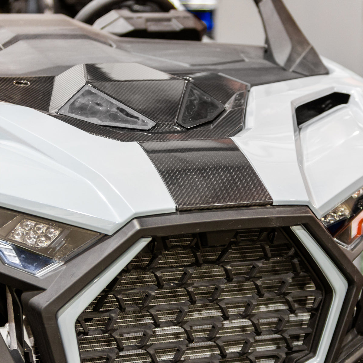RPM Polaris Pro Model Carbon Fiber Nose Panel  - Pro R, XP, S, Turbo R