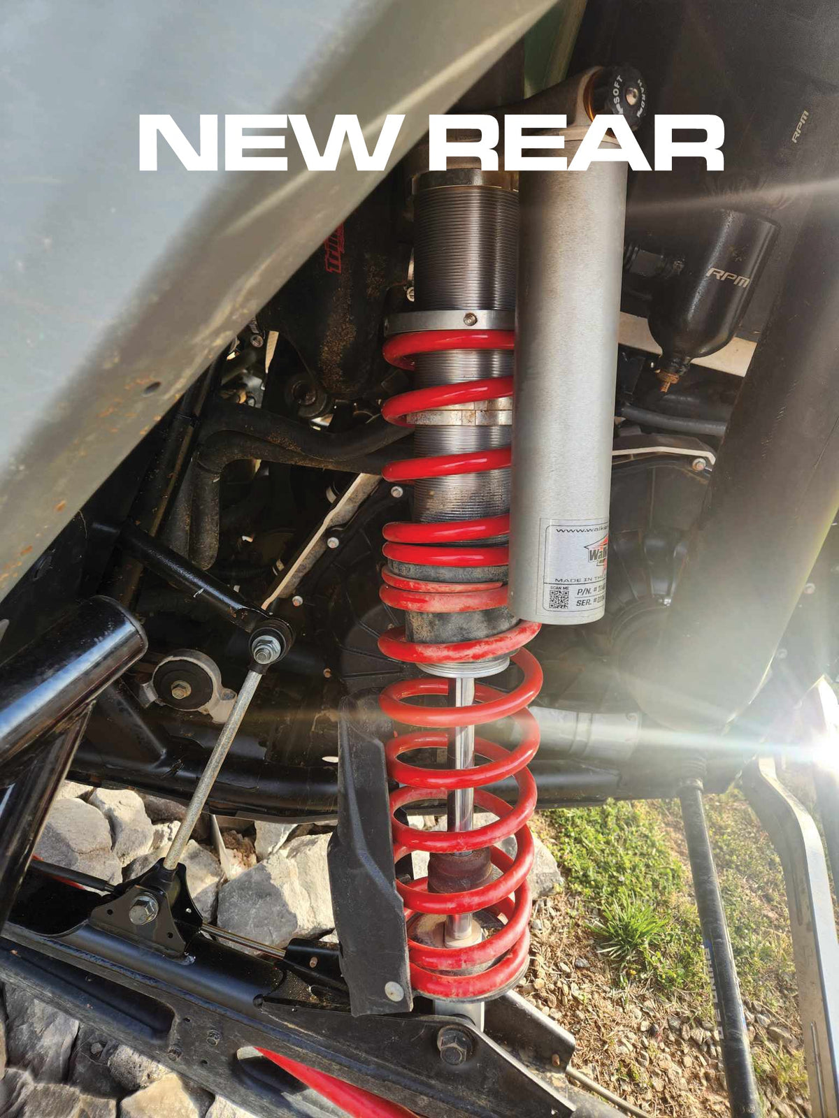 Polaris RZR Pro S 2 Seater Tender Spring Kit (Walker Evans Shocks)
