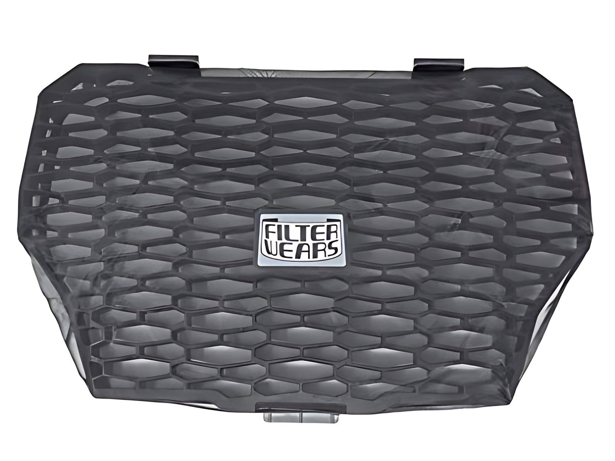 FILTERWEARS F137 Breathable Front Radiator Screen For Polaris RZR Front Fascia Grille 5453089-070