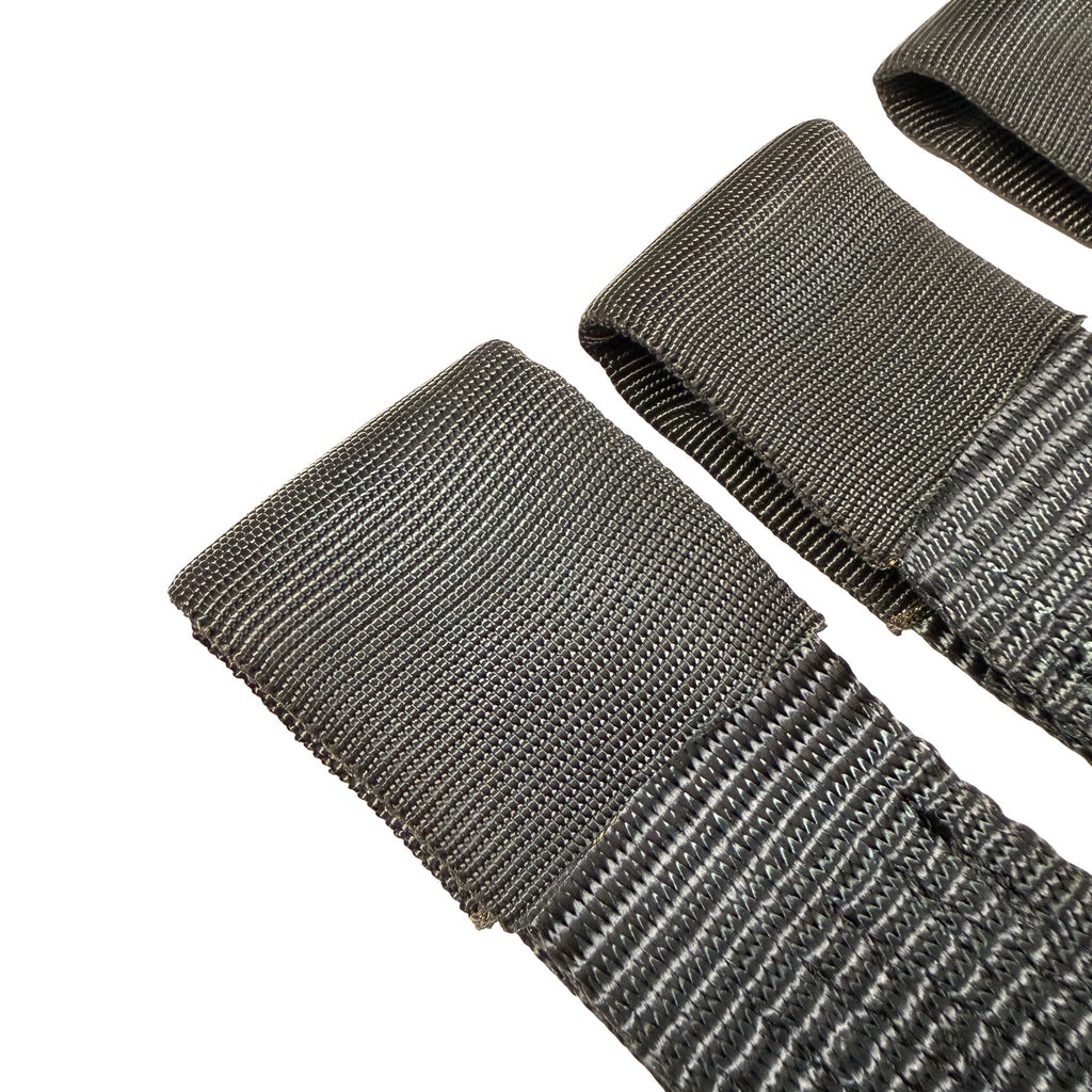 MOJAB LassoLock Heavy-Duty Tire Tie Down Kit – 2” × 12’ (Set of 4)