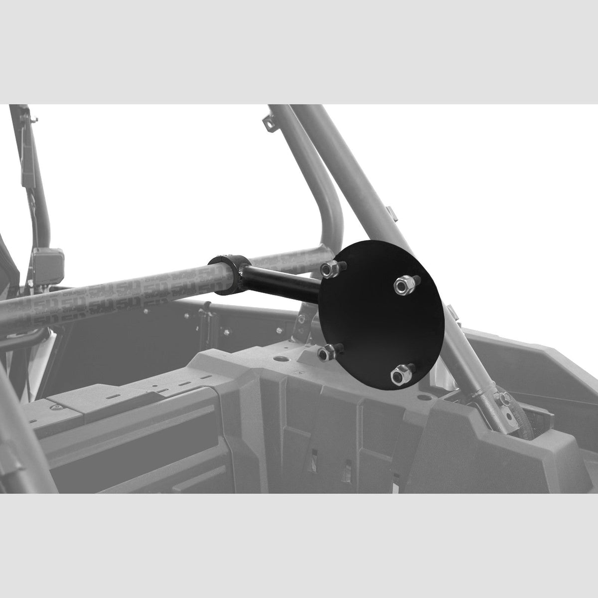 Bed Mount Clamp on Spare Tire Mount Polaris RZR XP1000