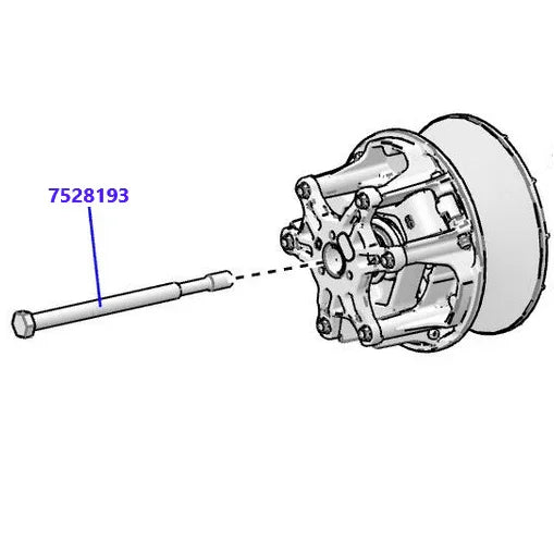 RPM Polaris Ranger 1000 P22 Titanium Primary Clutch Bolt # 7528193 / 7520526 M14X1.5X180