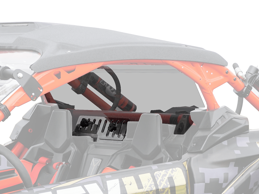 Spike Can-Am Maverick X3 / X3 MAX Rear Tinted Vented Windshield