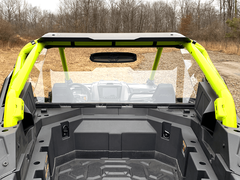 Spike Polaris RZR Pro R Rear Vented Windshield — 2022–2024, 2-Seat Only