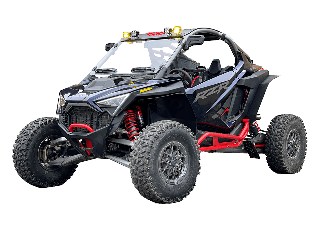 Spike Polaris RZR Pro R Front Dual-Vent Windshield — 2022–2024, 2-Seat Only