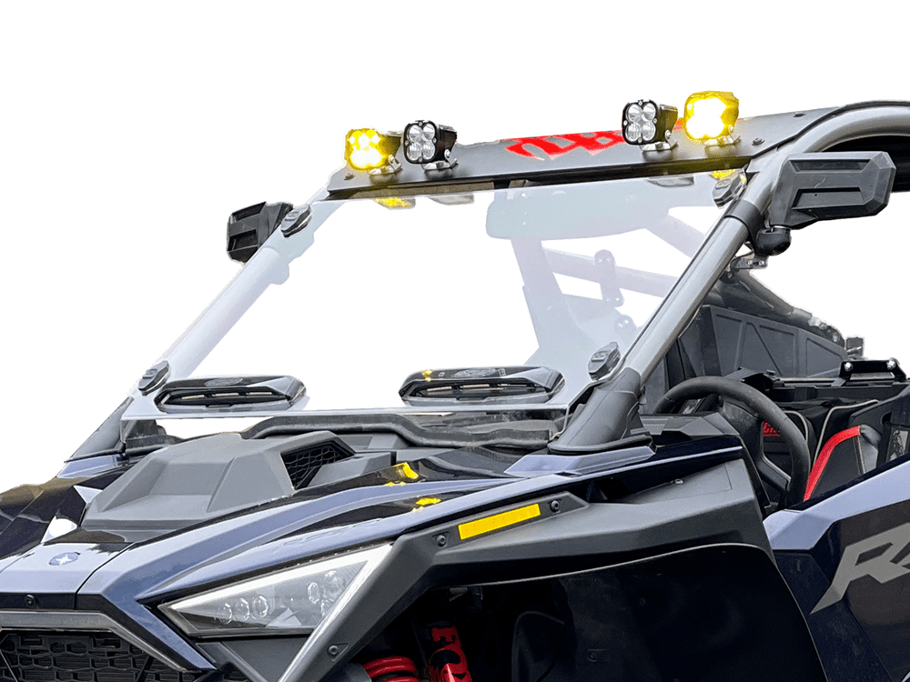 Spike Polaris RZR Pro R Front Dual-Vent Windshield — 2022–2024, 2-Seat Only