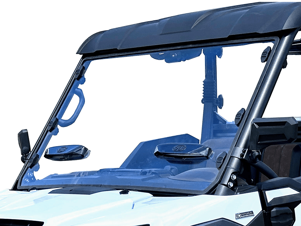 Spike Kawasaki Ridge Full Windshield with Comfort Flow Vents — 2024+