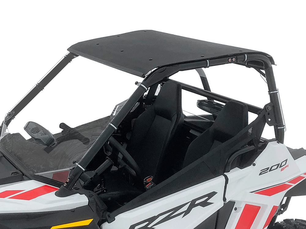 Spike Polaris RZR 200 Roof, Front & Rear Windshield Combo