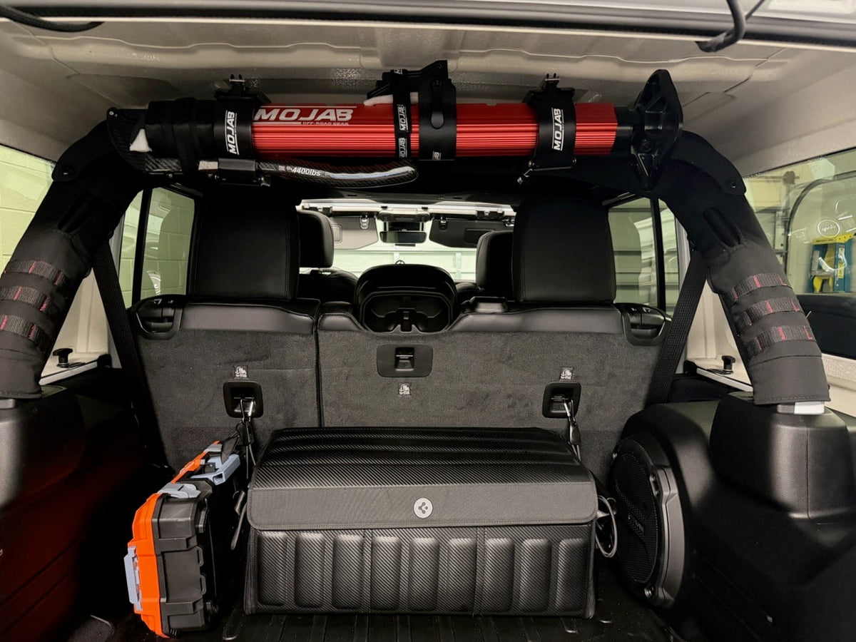 Heavy-Duty Mounting Clamps for Hydraulic Jack (Pair)