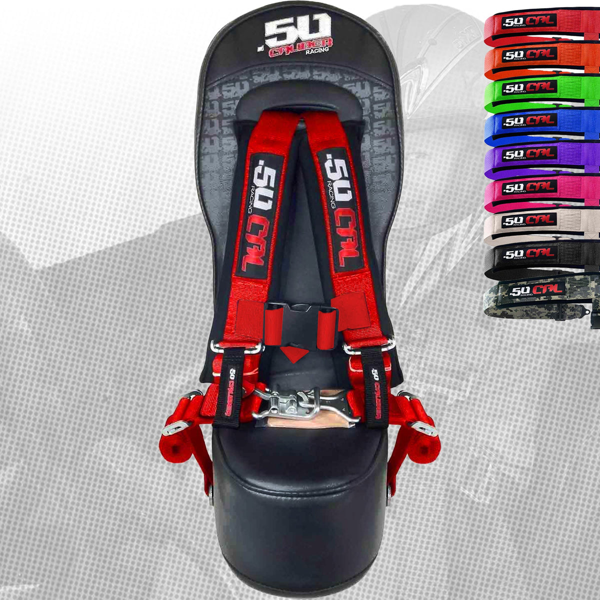 RZR PRO XP 4 Rear Bump Seat & Safety Harness