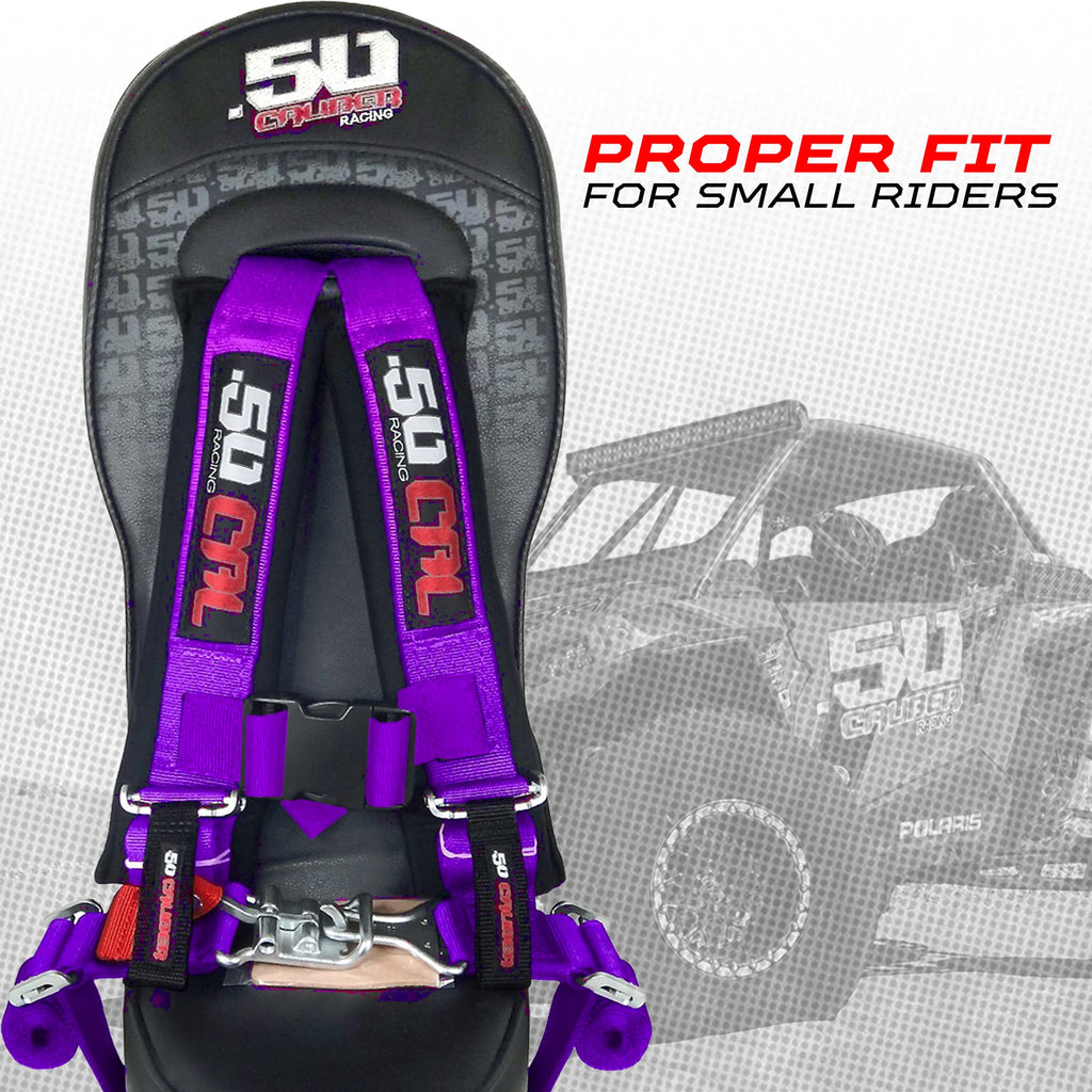 RZR PRO XP 4 Rear Bump Seat & Safety Harness