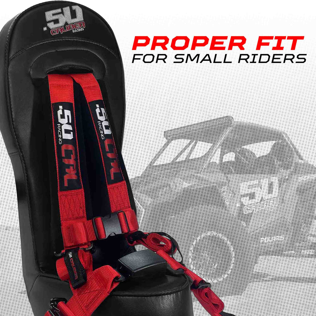RZR PRO XP 4 Rear Bump Seat & Safety Harness