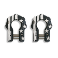American Flag Black Edition 3/4'' Extreme-Duty Aluminum Shackle Set (9T)