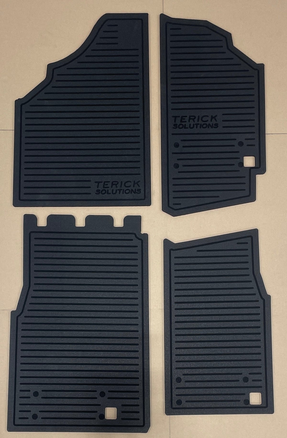 Can-Am Defender Rubber Floor Mats