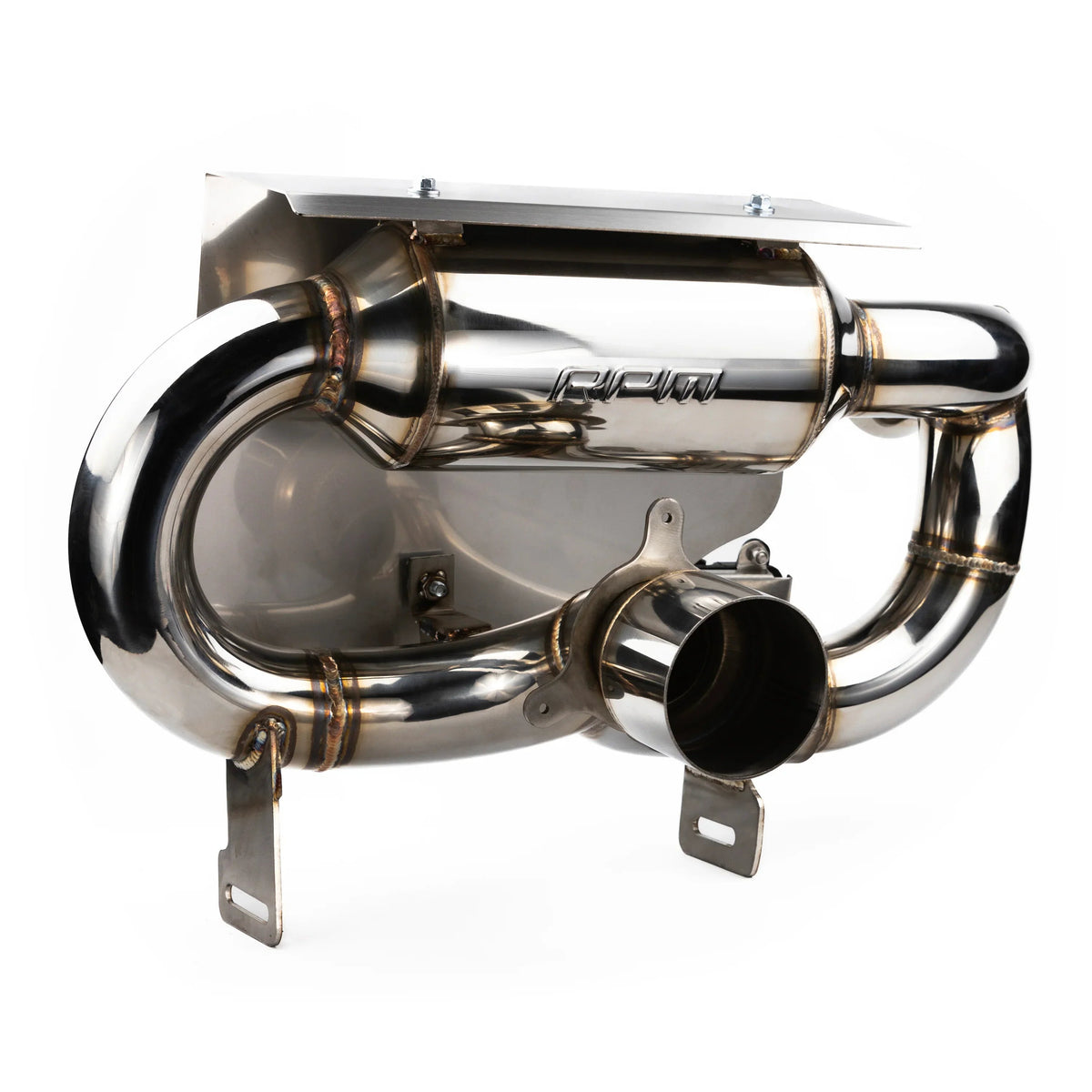 RPM X3 E-Valve Slip On Exhaust Sport Muffler Can-Am Maverick X3 Turbo R & RR 2017-2026