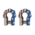 American Flag 3/4'' Extreme-Duty Aluminum Shackle Set - 9T