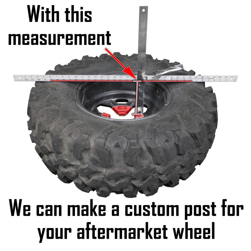 Polaris RZR XP Turbo S Dual Clamp Spare Tire Mount