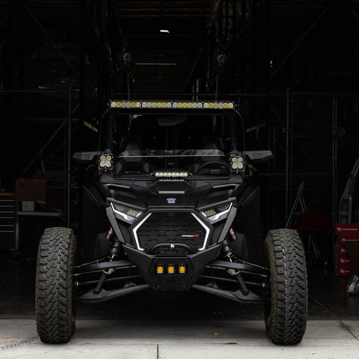 Polaris RZR S8 10" Hood Light Bar Kit (2025 Pro R/S/XP)