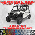 Polaris General 1000 4 Seater Tender Spring Kit (Walker Evans Shocks) (Non XP)