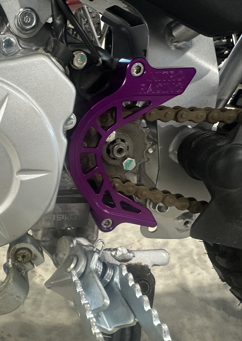 NRP Honda CRF110 Billet Chain Guard