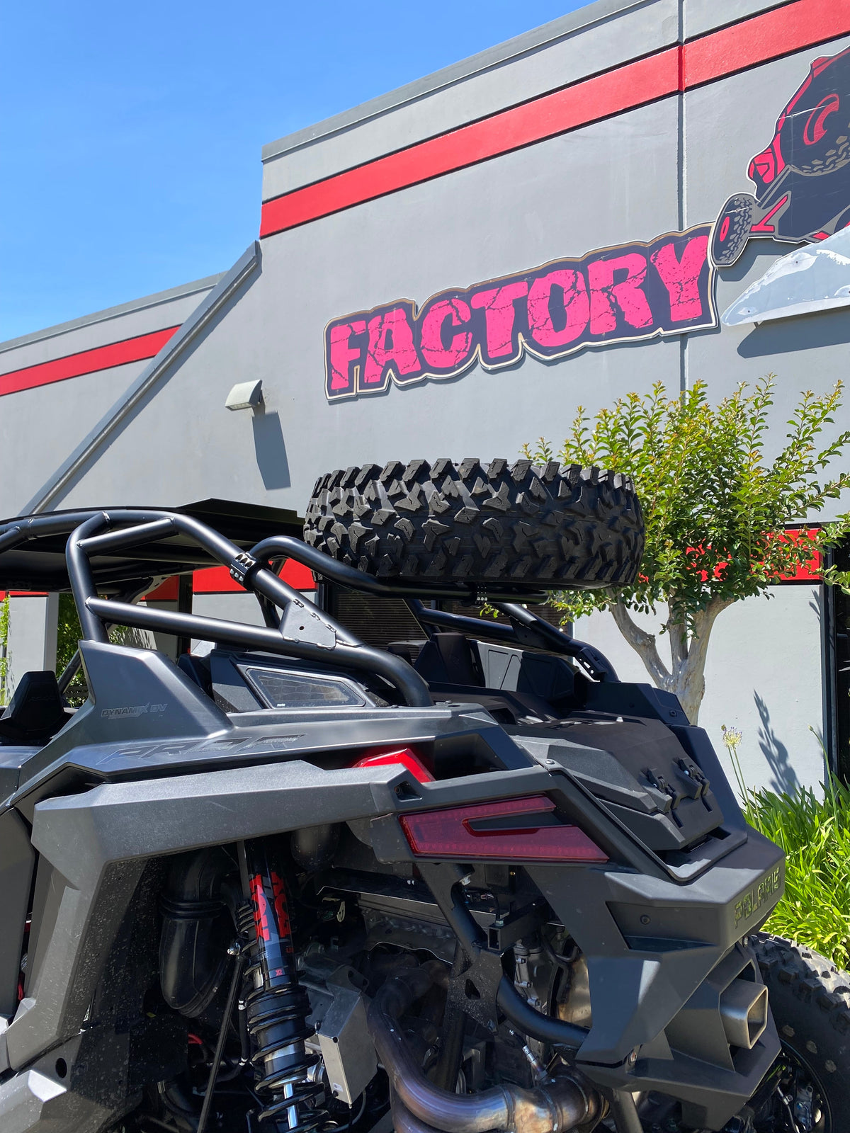 Polaris RZR Pro R 4 Dual Clamp Spare Tire Mount