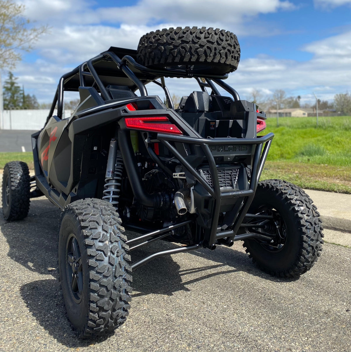 Polaris RZR Turbo R 4 / Pro S 4 Dual Clamp Spare Tire Mount