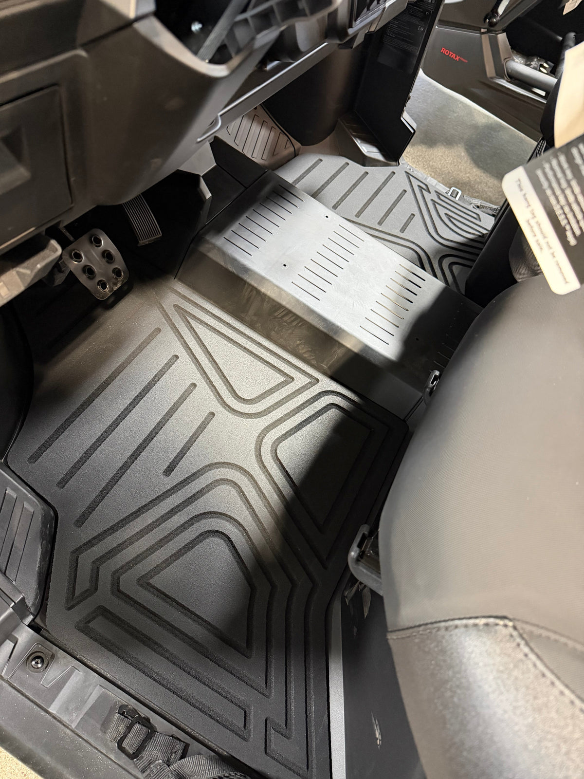 CAN-AM Defender HD10 HD 9mm Rubber Mats (2016 - current)