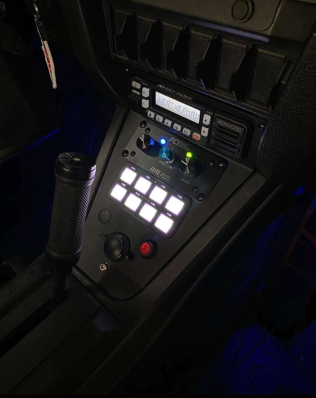 Polaris RZR Pro R Short Console – PCI Radios + Switch-Pros Mount (2020–2024)