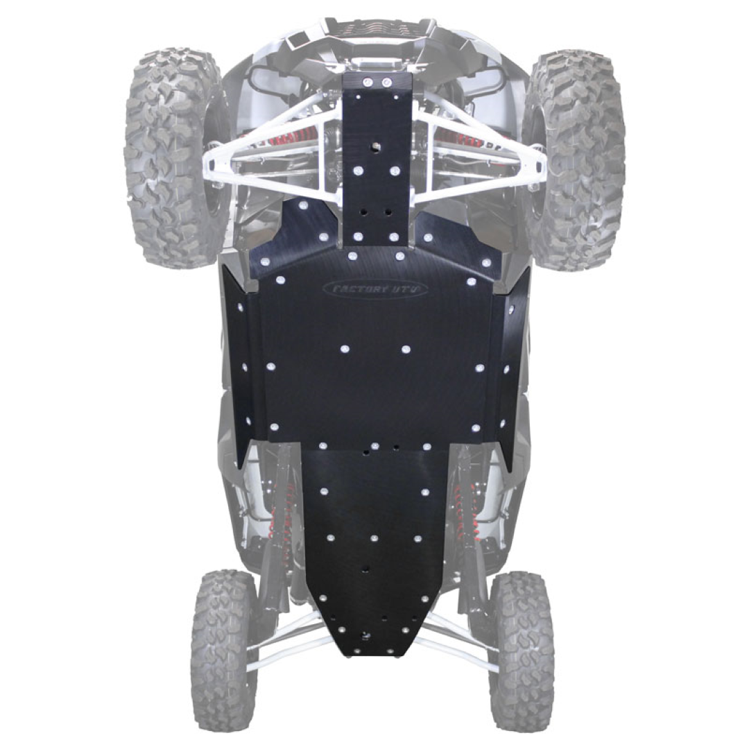 Kawasaki Teryx KRX 1000 UHMW Skid Plate with Rock Sliders