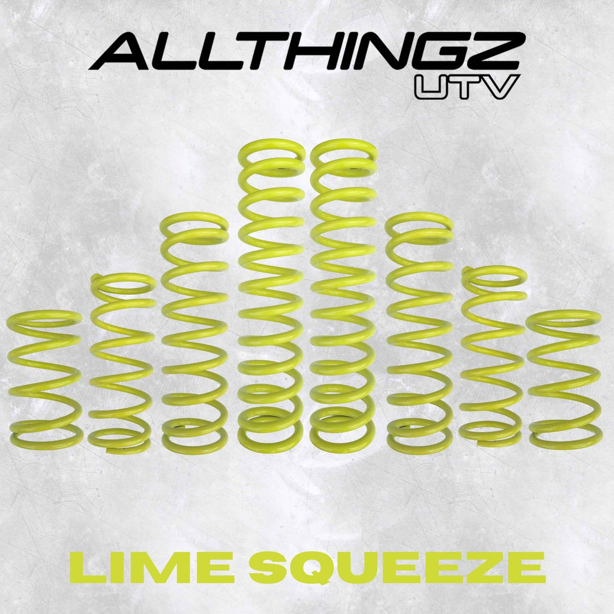 Polaris RZR Pro S 4 Seater Dual Rate Spring Kit (Universal Shock Fitment)