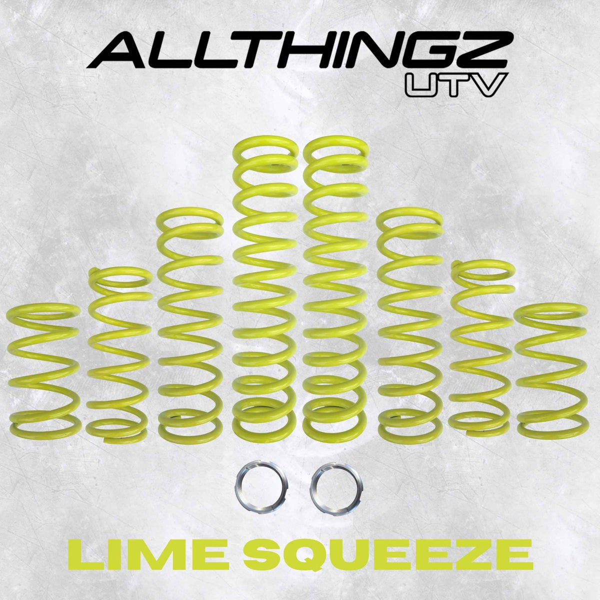 Polaris RZR XP 1000 Highlifter 4 Seater Dual Rate Spring Kit (Walker Evans Shocks) (2014+)
