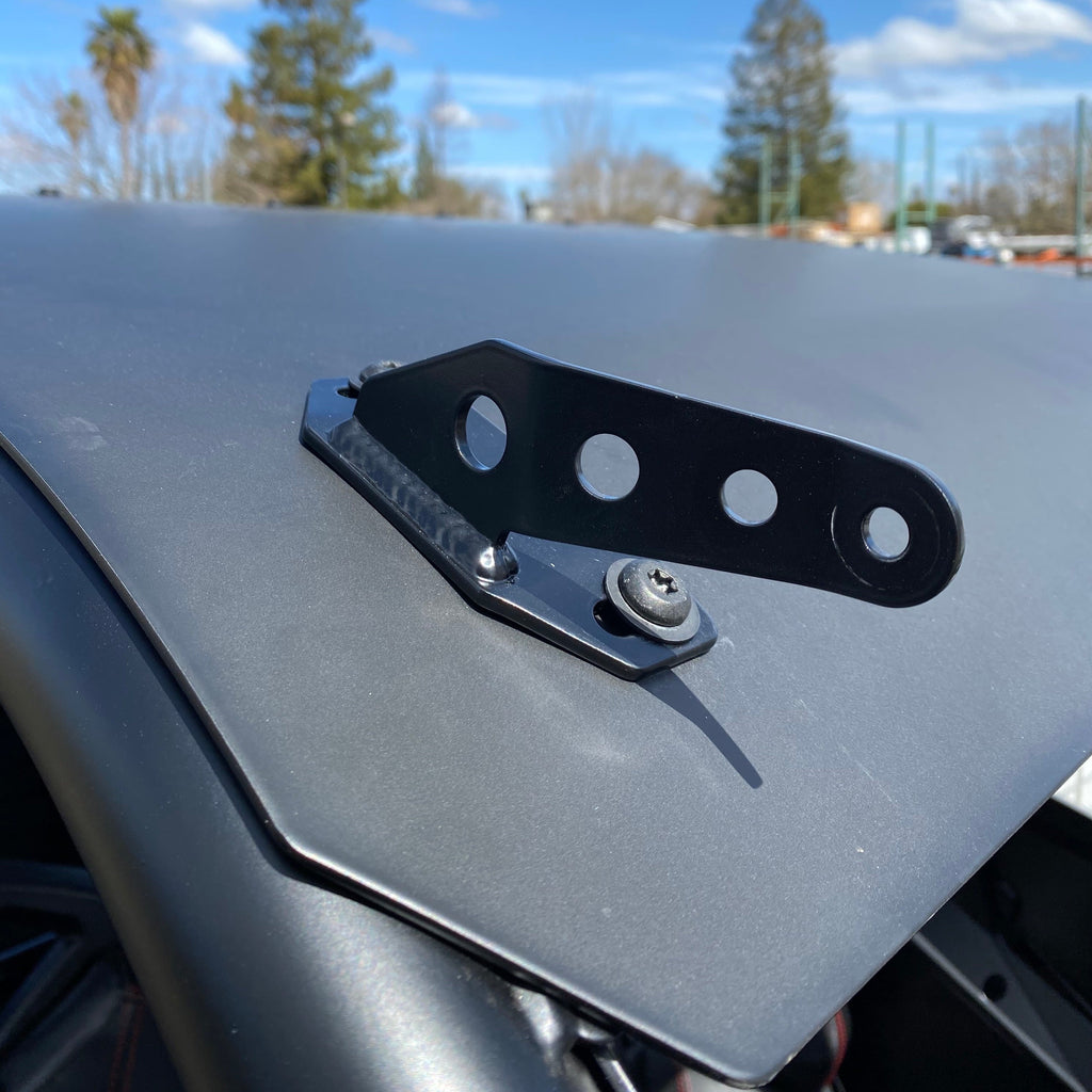Polaris RZR Turbo R / Pro S Light Bar Brackets