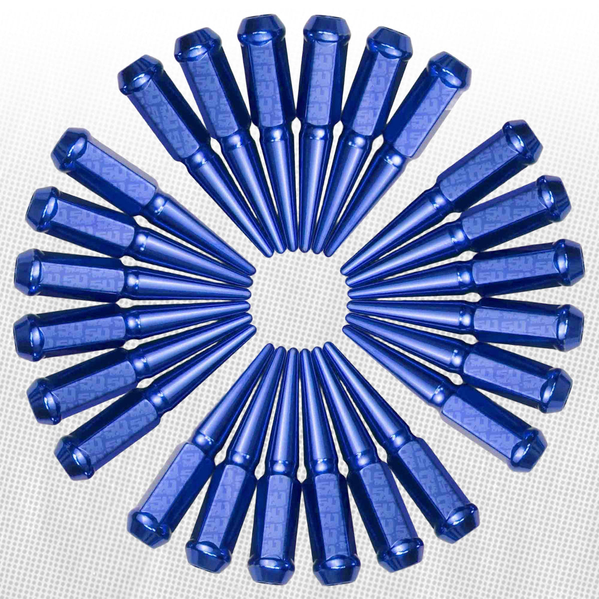 3/8-24 Extended Spike Lug Nuts - 60 Degree Taper Seat