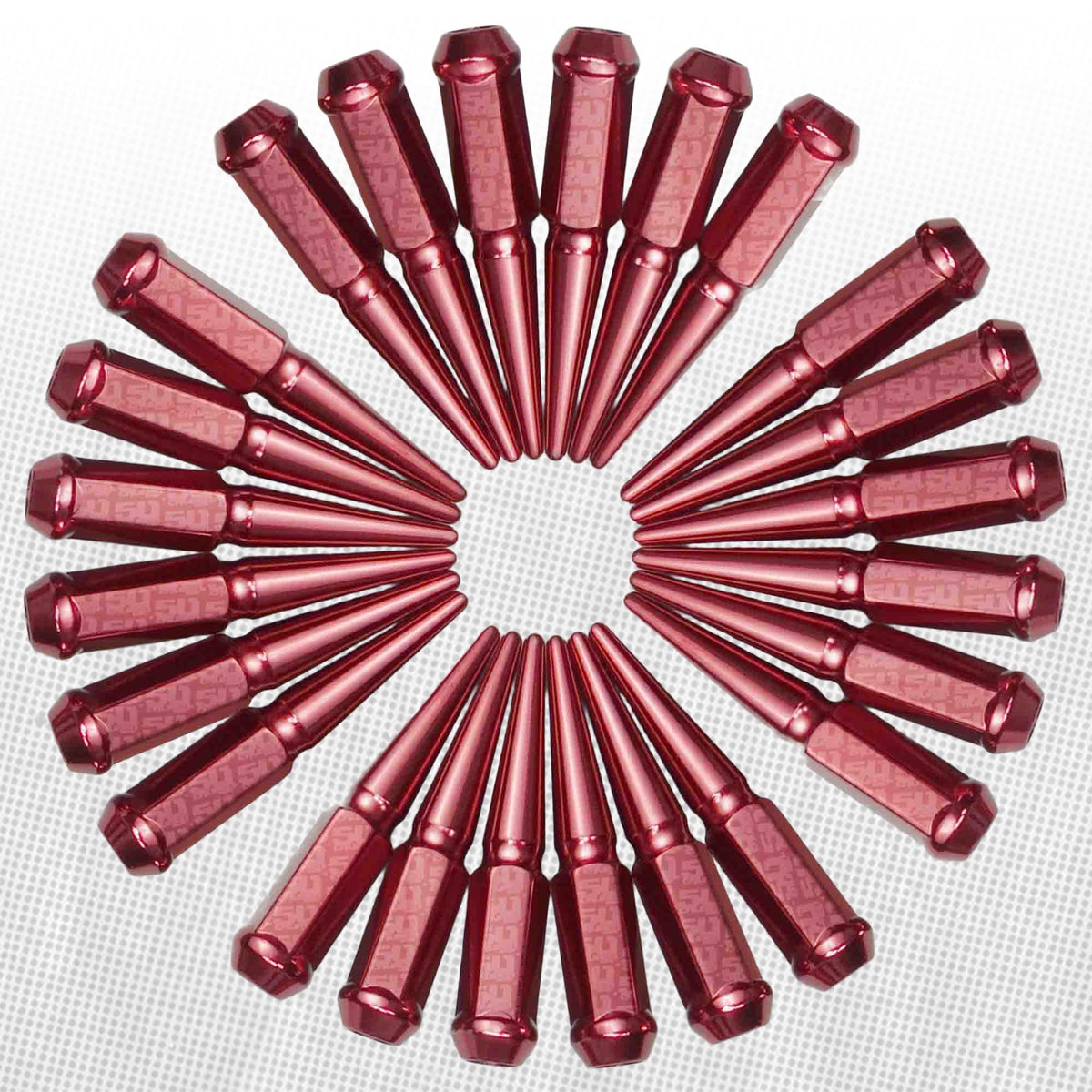 14x1.5mm Extended Spike Lug Nuts - 60 Degree Taper Seat